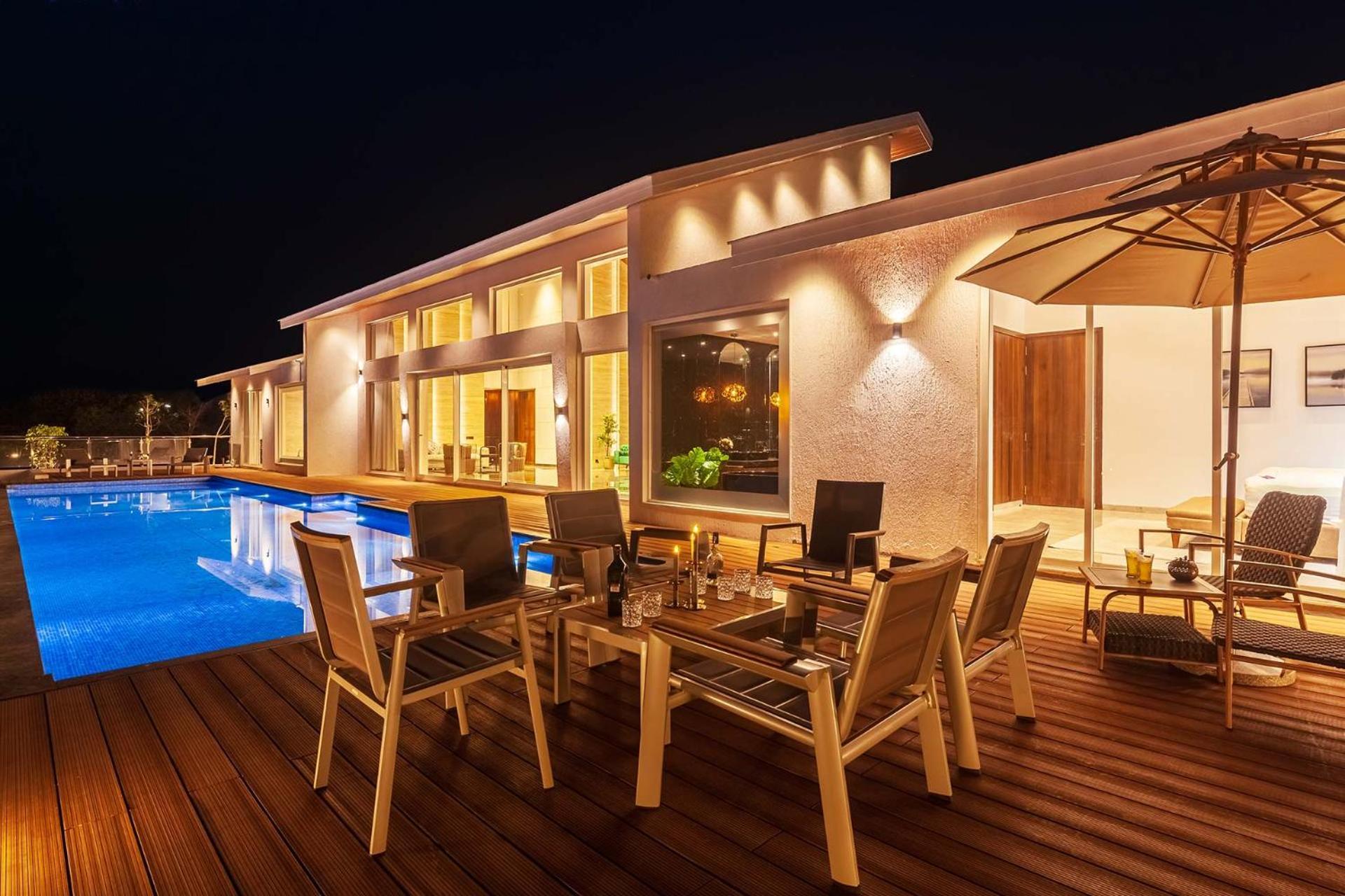 Stayvista'S Villa 107 At Canary Farms - Pure Veg With Huge Lawn, Pool And Home Theatre Lonavala Kültér fotó