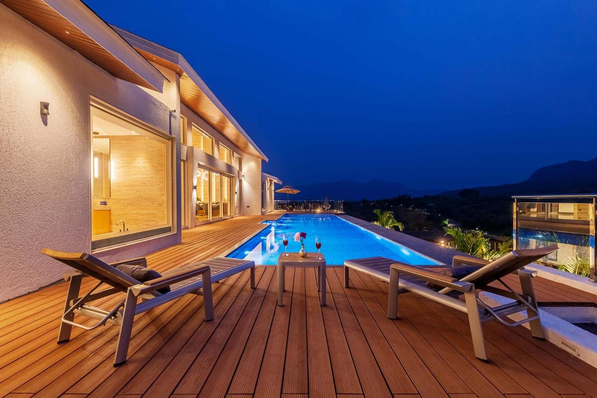 Stayvista'S Villa 107 At Canary Farms - Pure Veg With Huge Lawn, Pool And Home Theatre Lonavala Kültér fotó