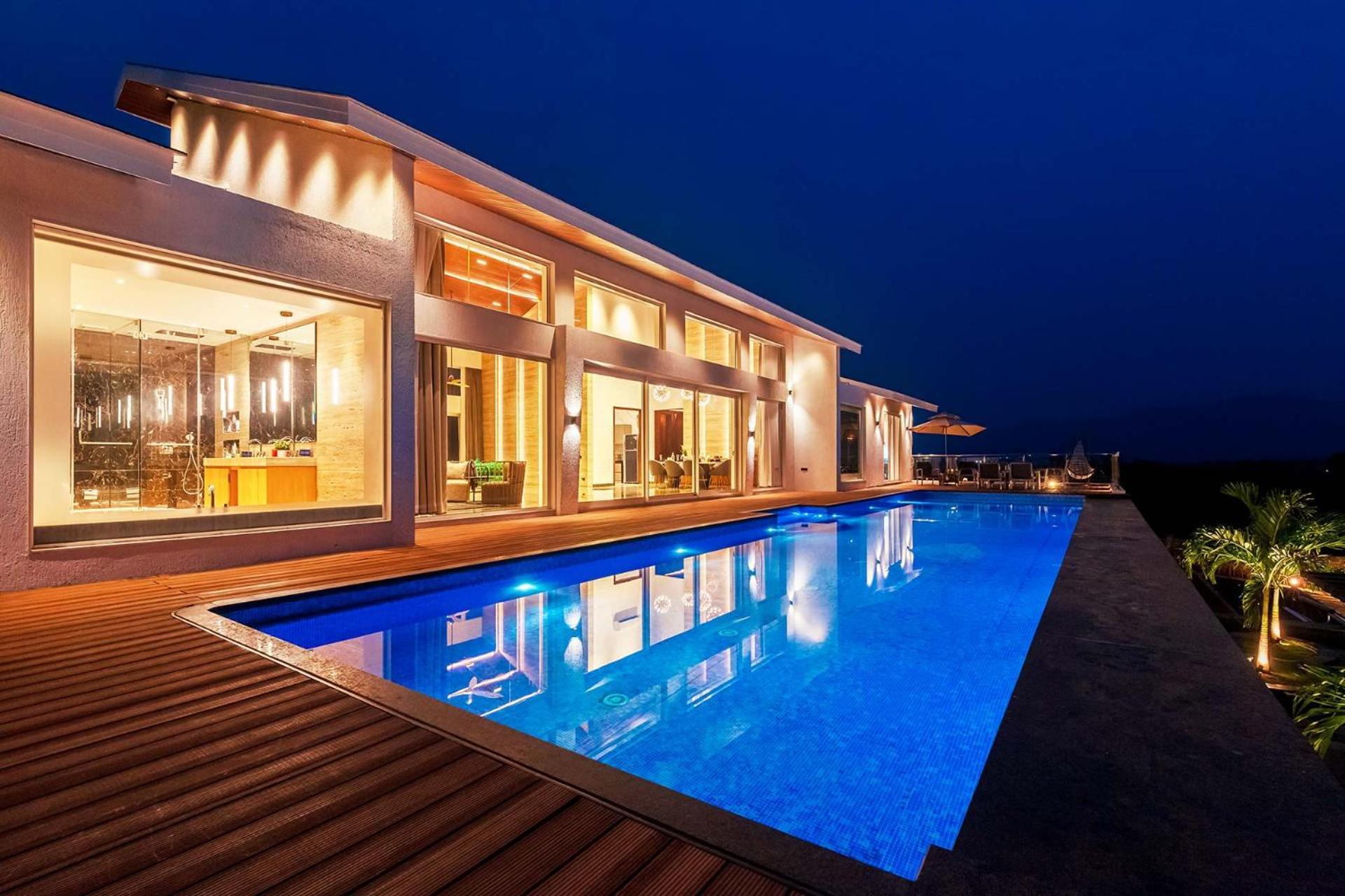 Stayvista'S Villa 107 At Canary Farms - Pure Veg With Huge Lawn, Pool And Home Theatre Lonavala Kültér fotó