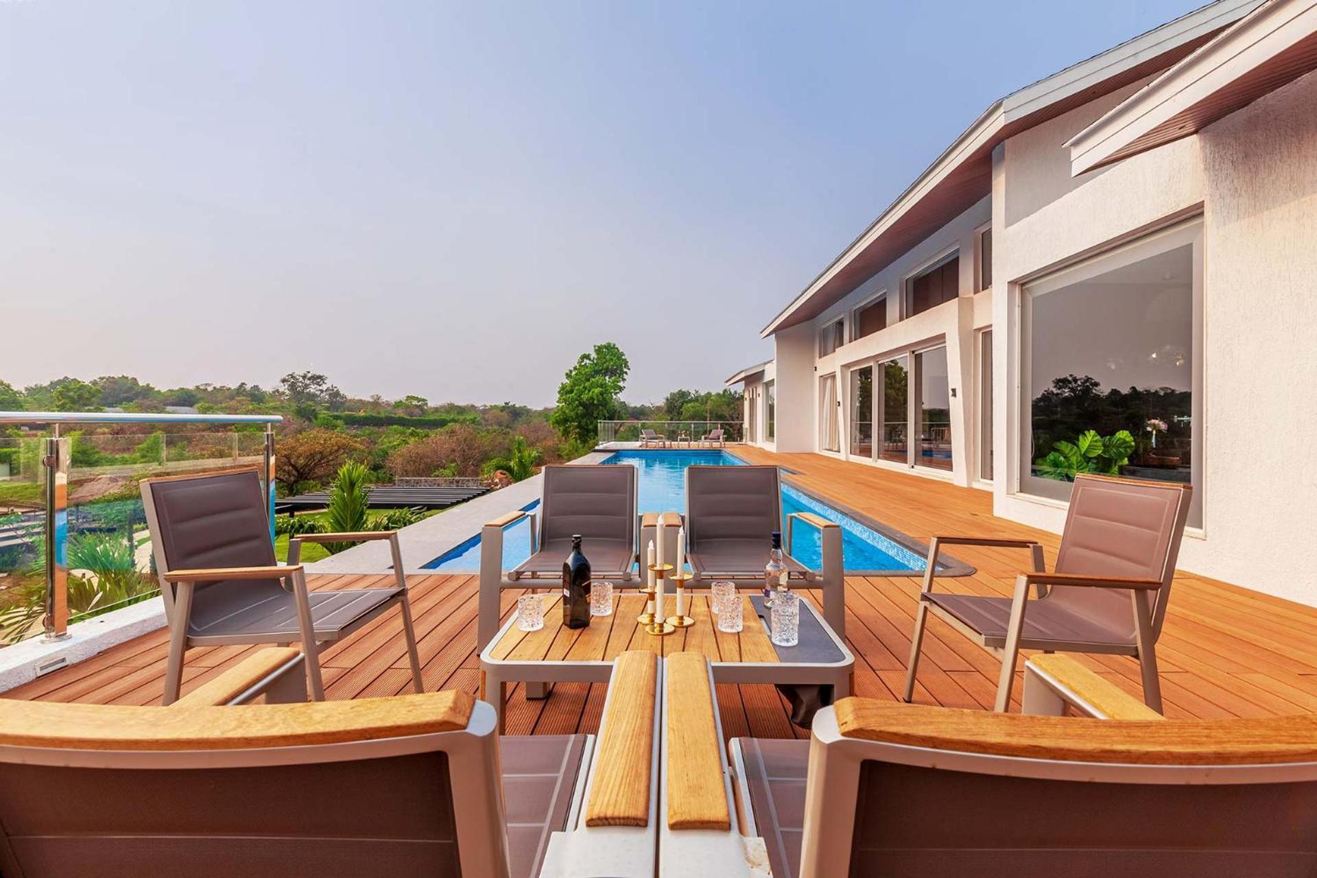Stayvista'S Villa 107 At Canary Farms - Pure Veg With Huge Lawn, Pool And Home Theatre Lonavala Kültér fotó